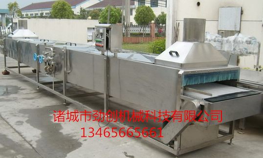 喷淋式巴氏杀菌流水线